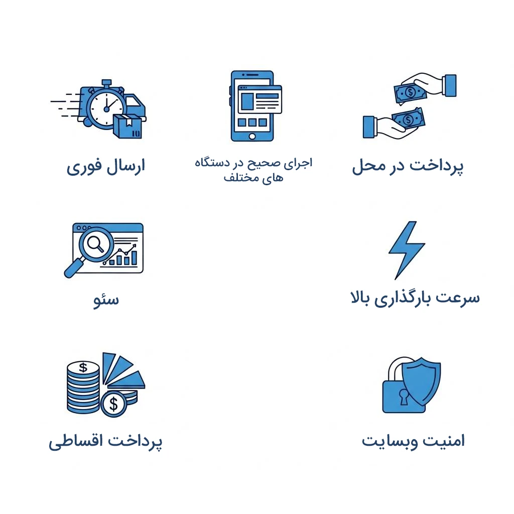 مزایای فروشگاه اینترنتی در تهران